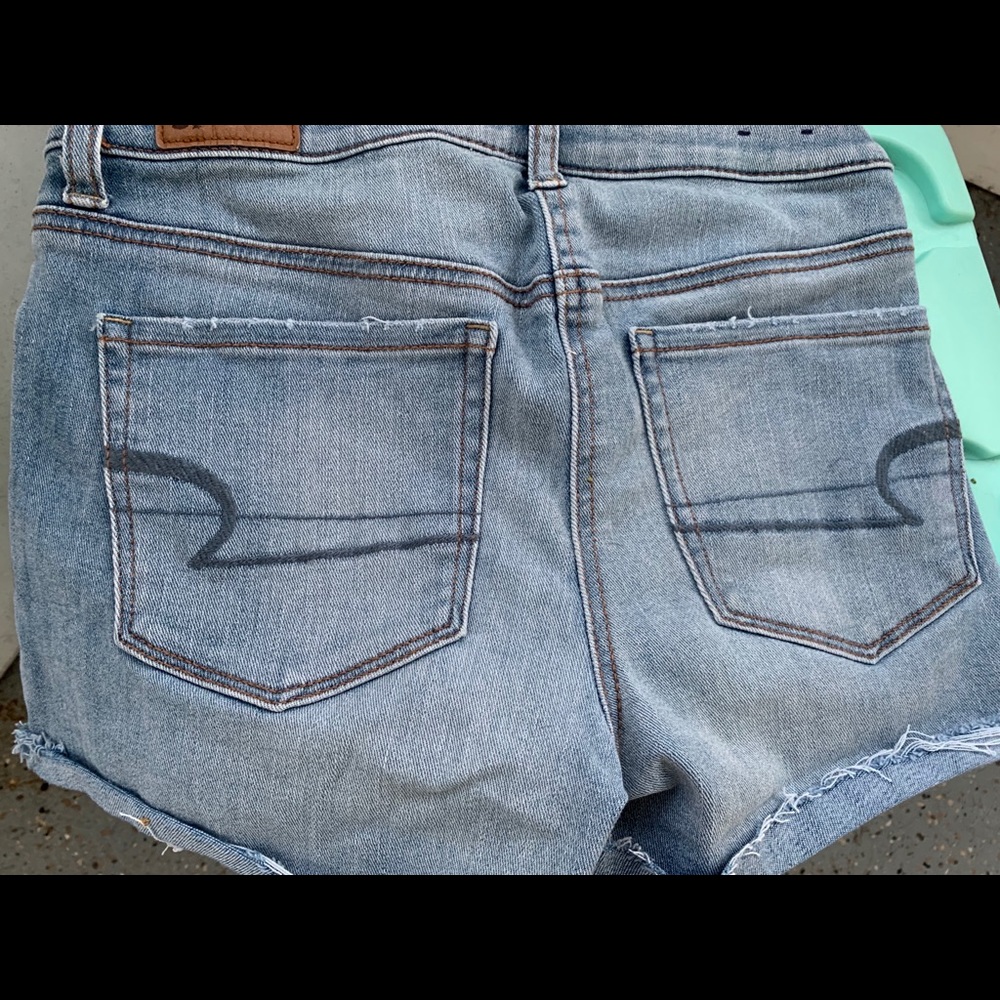 Cut off jean shorts